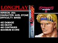 Streets Of Rage 2 USA Sega Genesis Longplay Axel Stone Mania Difficulty