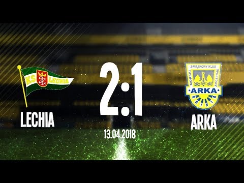 LECHIA GDAŃSK 2:1 ARKA GDYNIA - SKRÓT MECZU (13.04.2018)