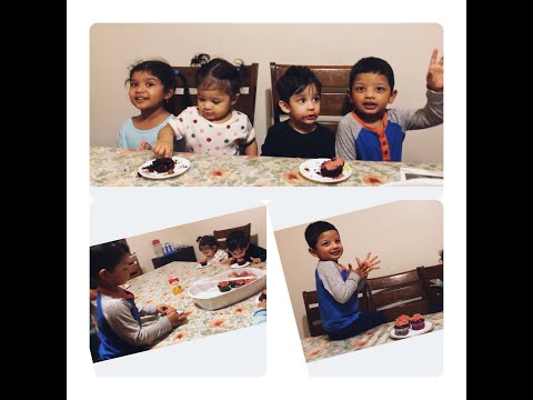 CRAZY KIDS MAKING CUPCAKES|| W/ SYLHETY VERSION || Ruwayda and cousin’s