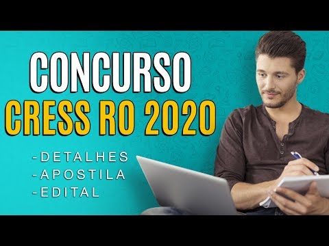 Concurso CRESS RO 2020 - Edital, Vagas, Inscrição e Apostilas