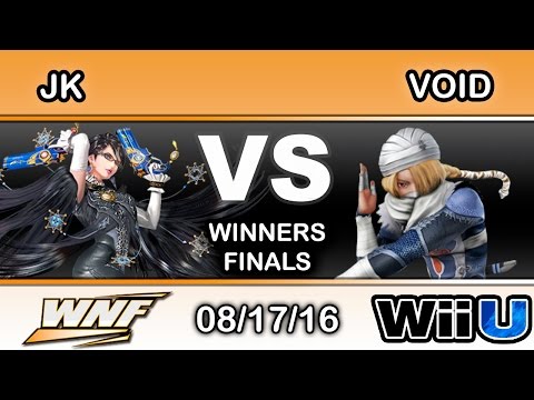 WNF 3.3 - JK (Bayonetta) Vs. CLG | VoiD (Sheik, Mewtwo) Winners Finals - Smash Wii U