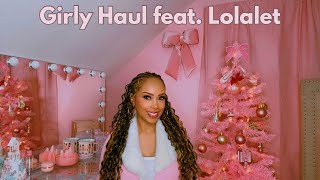 Pinkmas Haul Featuring Lolalet + Organize Some Jewelry With Me 🎄💕❄️💖☃️