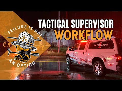 5 Tips for the Tactical Supervisor on the Fireground 🔥