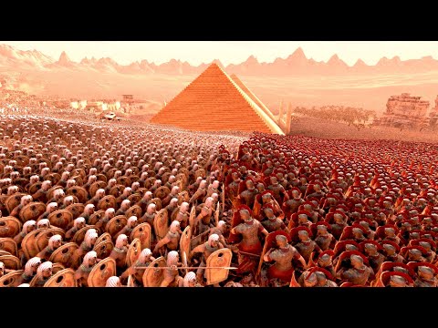 Can 1.000.000 Egyptians  save Pyramids from 1.000.000 Romans? UEBS2 - Ultimate Epic Battle Simulator
