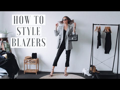 Blazer Outfit Ideas | How To Style Blazers 👟 1...