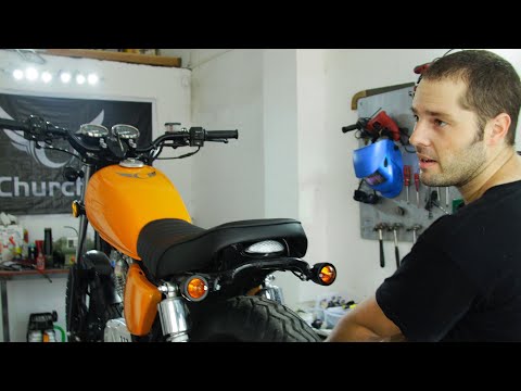 Build a Custom Bike in a Day with Only Hand Tools!