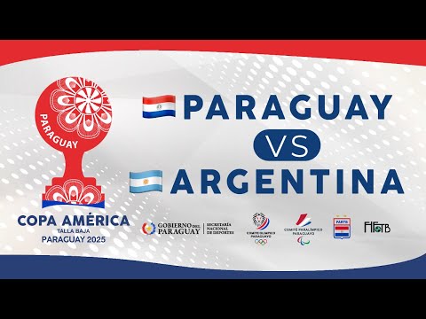 Paraguay vs Argentina – Final | Copa América Talla Baja 2025