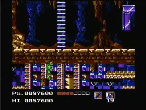 TMNT (1989) NES - No Technodrome