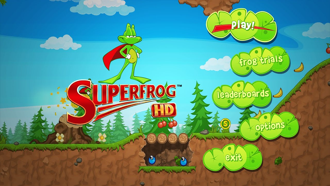 Superfrog Remake for PC in 1080p - Gameplay Superfrog Longplay