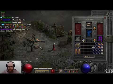 D2R Solo Self Found Holy Grail - Ber Rune #1 day5