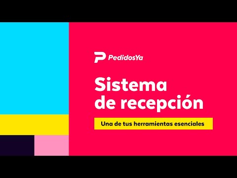Tu sistema de recepción de pedidos