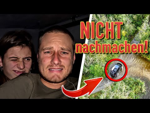 DORT sollte man AUF KEINEN FALL mit dem Camper übernachten.. 🙄 (riskanter Stellplatz beim Vanlife)