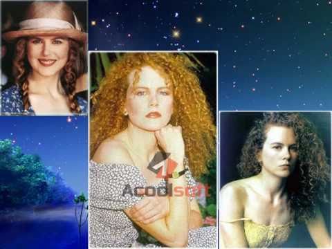 Nicole Kidman young and curly