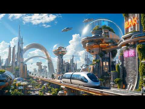 A Glimpse of the Future: Humanity’s Ultimate Smart City (4K Cinematic)