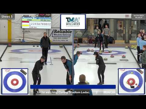 Morgan Muise vs. Kurt Balderston - Draw 7 - Curling Alberta Mixed Provincial Championship