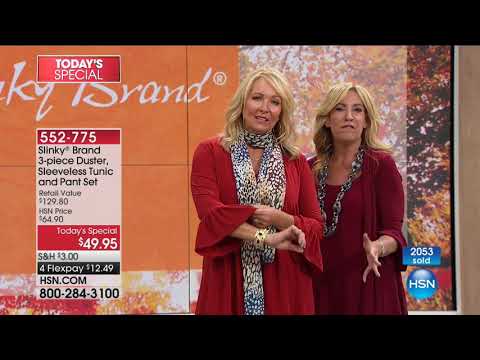 HSN | Slinky Brand Fashions 08.12.2017 - 12 AM
