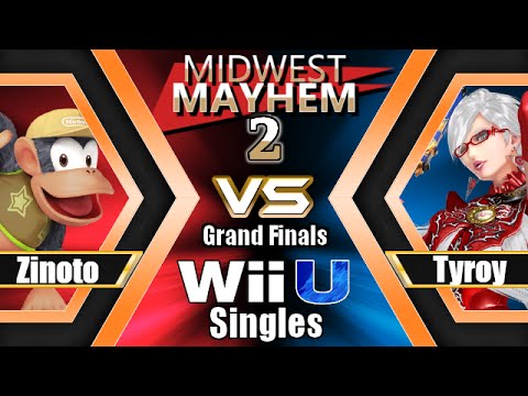 Midwest Mayhem 2 – Grand Finals – Pulse l Zinoto (Diddy Kong) vs. E2C l Tyroy (Bayonetta, Sheik)