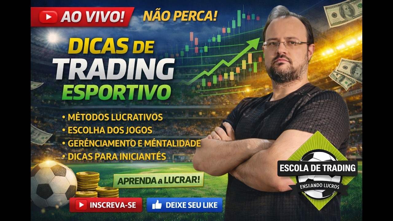 Comece no Trading Esportivo do Jeito Certo! [AO VIVO]