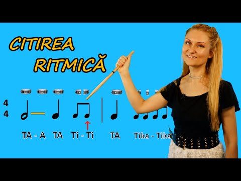 Citirea ritmică a valorilor de note - Educație muzicală / Muzică și mișcare / Lecții de pian