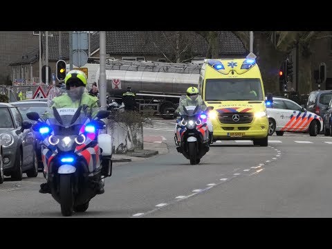 VTB Ambulance 15-141 naar het EMC Rotterdam vanuit Zoetermeer - Verkeers Technische Begeleiding
