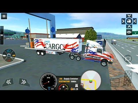 Euro Truck Simulator 2019: Cargo Truck Transport Driving - Android Gameplay FHD