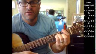 How to play "Follow Me" by Uncle Kracker on acoustic guitar