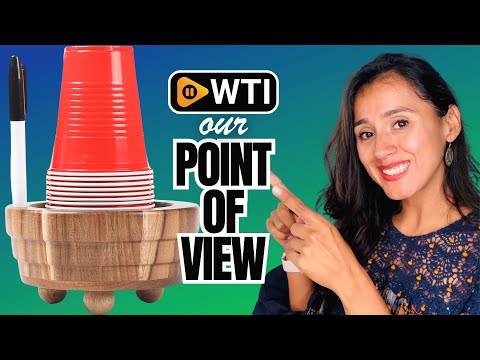 Acacia Wood Cup Holder with Marker Slot - WTI product video review