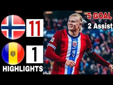 Norway vs Moldova--Highlights--