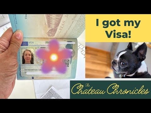 Receiving My French Visa: Exciting News! – The Chateau Chronicles - Ep #35