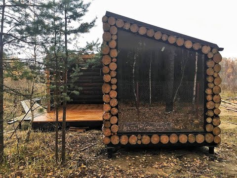 Дом Хижина со встроенной сауной и горячим чаном — xl.webp