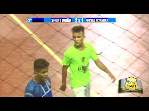 Sport União 2x1 Futsal Altamira - X Copa SOS Vida de Futsal de Altamira Sub-17  2017.