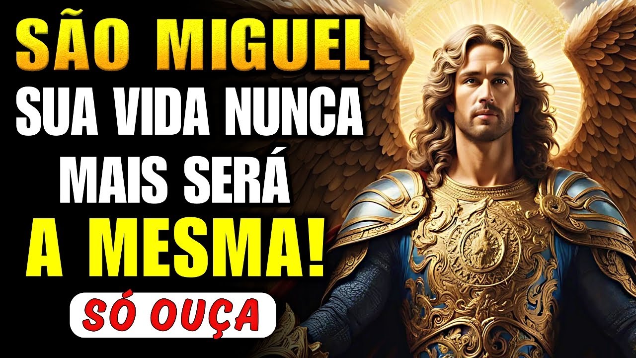⭐SÃO MIGUEL ARCANJO OPERANDO O IMPOSSÍVEL - Quem ouviu CONSEGUIU o que QUERIA. Oração da manhã.✨