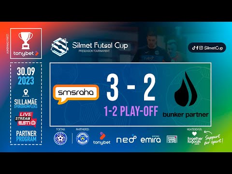 1-2 PLAY-OFF / SMSRAHA - FC BUNKER PARTNER / SILMET FUTSAL CUP 2023 / HIGHLIGHTS