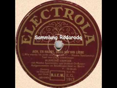 Ach er hasst das ich ihn liebe - Blandine Ebinger mit den Weintraubs Syncopators