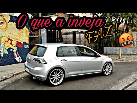 OLHA O QUE A INVEJA FAZ, GOLF MK7 ÚNICO NO BRASIL #golf