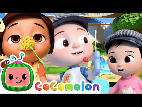 Down by the Station |  CoComelon - Nursery Rhymes with Nina