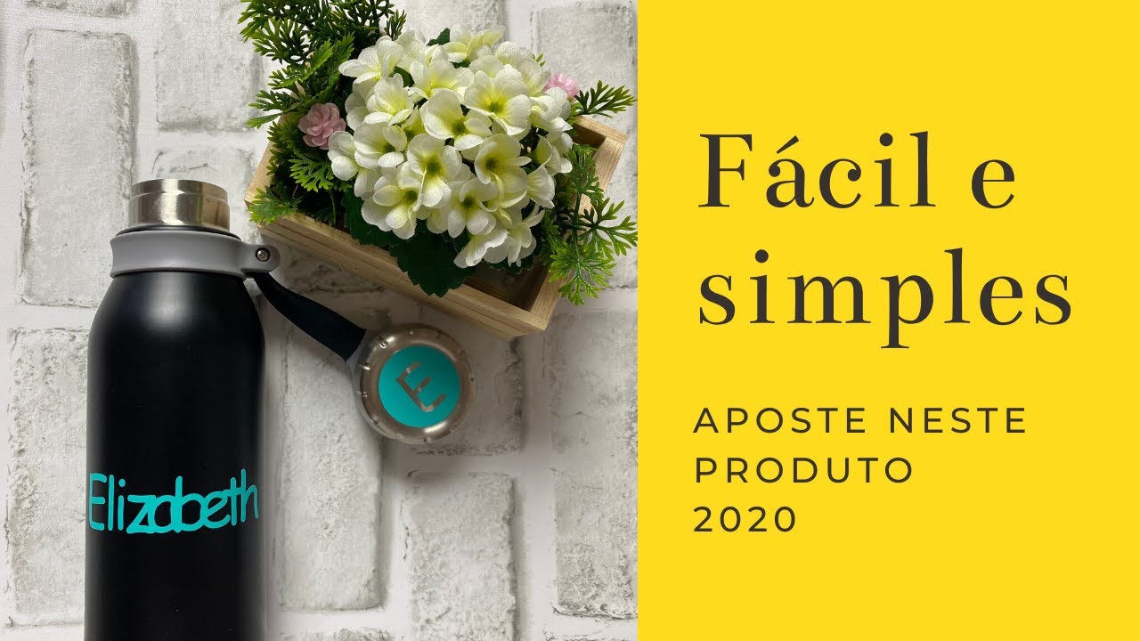 Garrafa Térmica personalizada - não precisa ser resinada