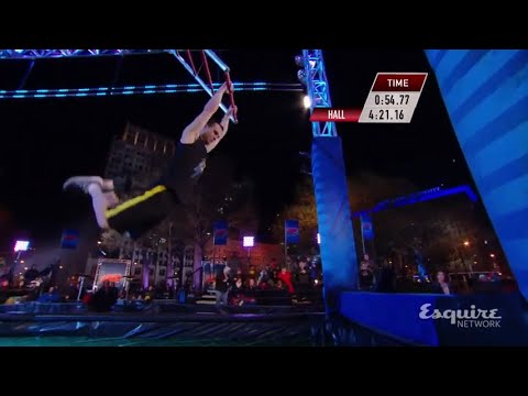Ninja Warrior Joe Moravsky at the 2014 St  Louis Finals