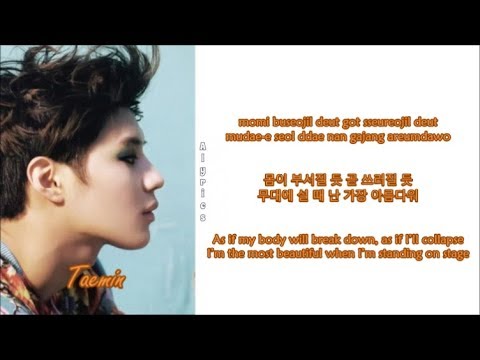 SHINee - Spoiler (Rom-Han-Eng Lyrics) Color & Picture Coded
