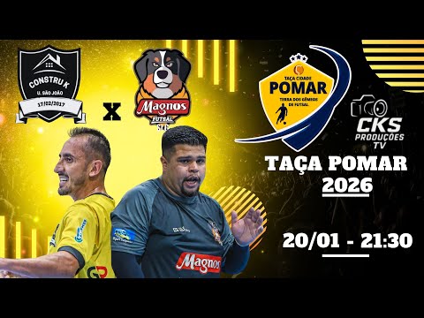 15ª TAÇA  CIDADE POMAR  E TERRA DOS GÊMEOS DE FUTSAL 2026