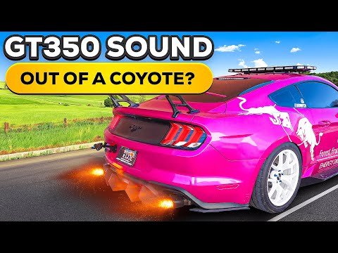 The Secret to Making a Mustang GT Sound Like a GT350 - Valvetronic Mustang GT Valved Sport Exhaust