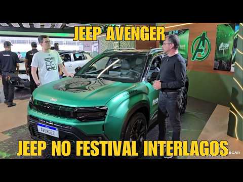 Jeep Avenger série especial 85 anos - Novidades da Jeep no Festival Interlagos