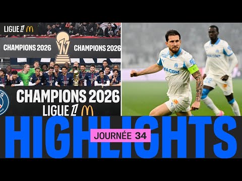 FRANCE  Ligue 1 McDonald´s 2025 / 2026  Stage  34   Golos