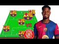 Anstu Fati In Barcelona Lineup Vs Girona Footballlineup Barcelonafc Laligatable