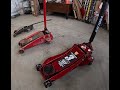 Dayton 3 ton low-profile super duty floor jack with rapid pump DJ300MR review by Trolley Brothers Heating