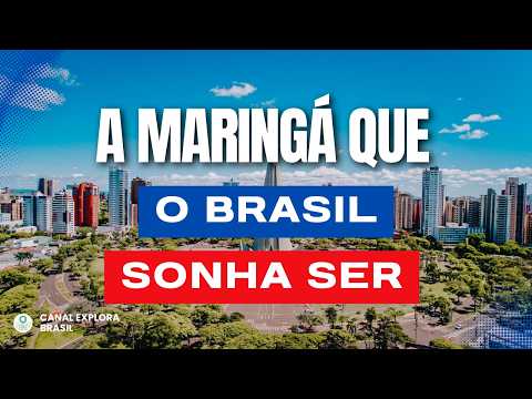 Why is living in Maringá the best city in Brazil?