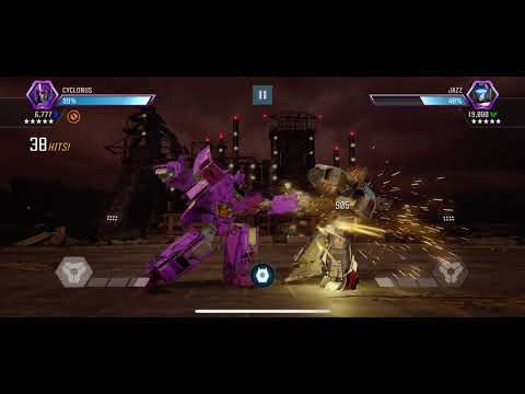 Cyclonus vs Jazz - Prime - Hardest path