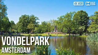 Vondelpark, Amsterdam - 🇳🇱 Netherlands [4K HDR] Walking Tour