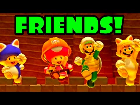 Super Mario Maker 2 Multiplayer Co-OP with Friends Online #33