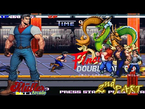 FINAL DOUBLE DRAGON KENSHIRO BY GABO-HANZO - SECOND PART - OPENBOR 파이널 더블 드래곤 - 더블드래곤  MÜLLER ARCADE